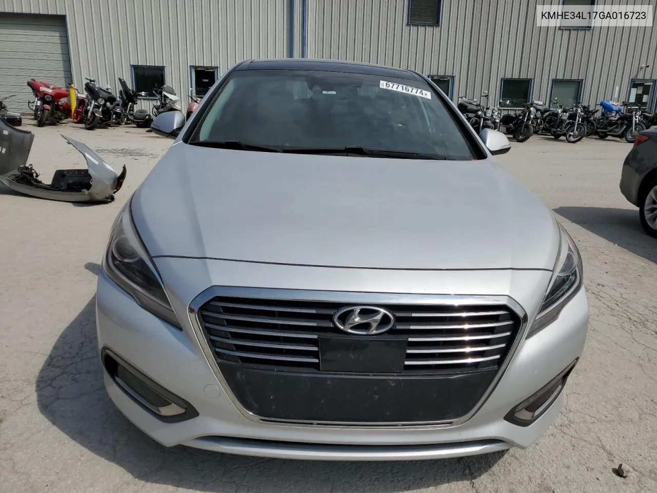 KMHE34L17GA016723 2016 Hyundai Sonata Hybrid