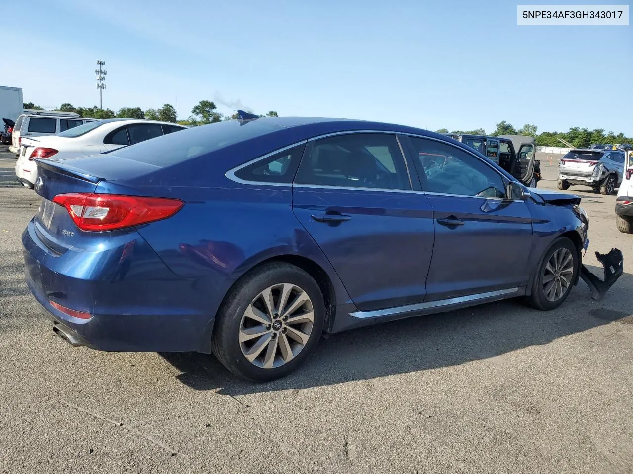 2016 Hyundai Sonata Sport VIN: 5NPE34AF3GH343017 Lot: 67767734