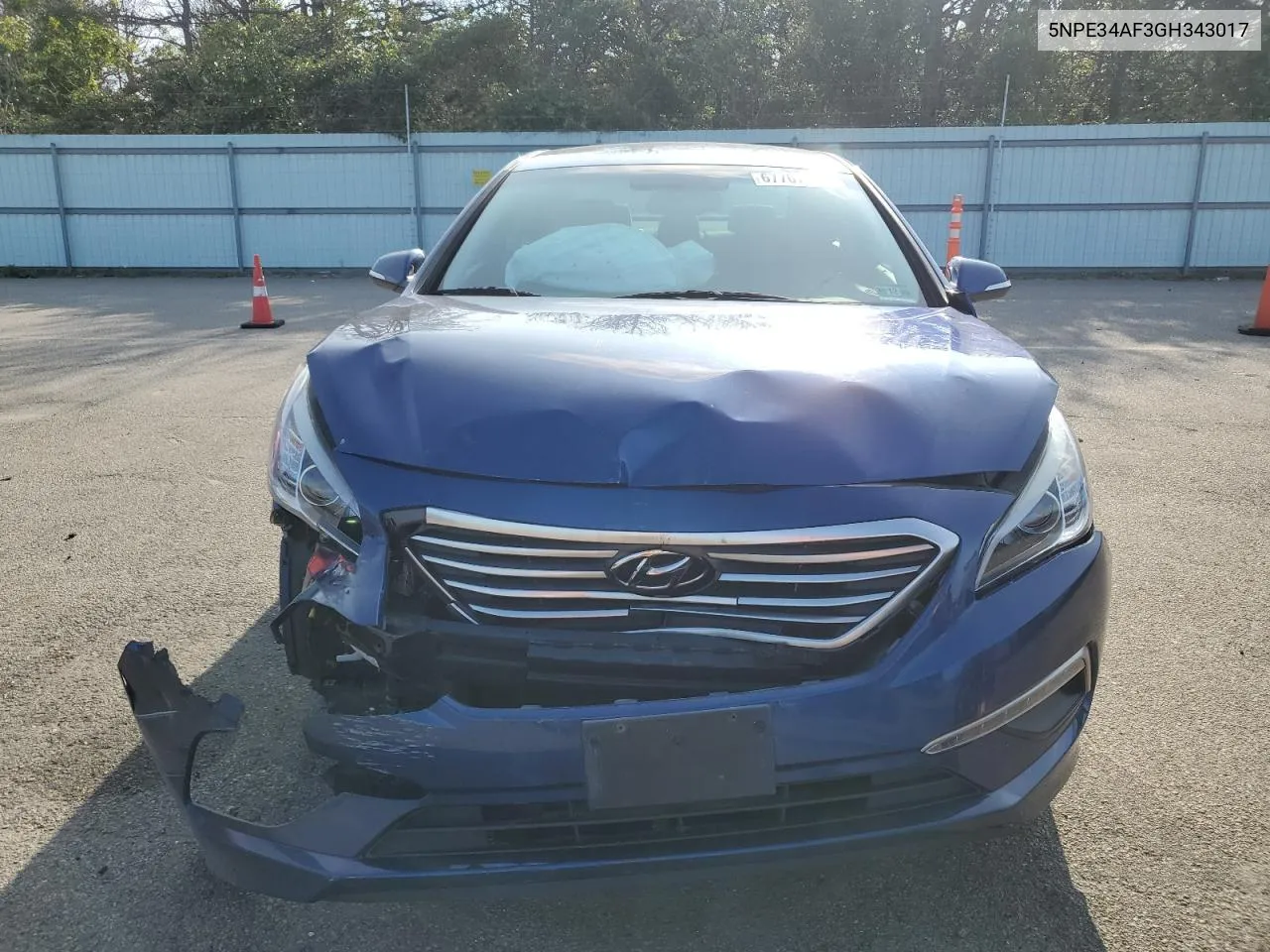 5NPE34AF3GH343017 2016 Hyundai Sonata Sport