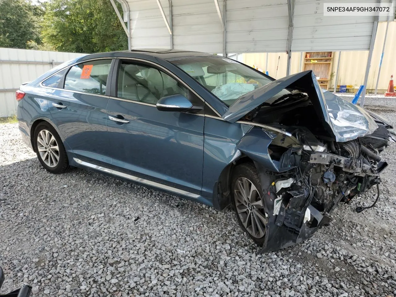 5NPE34AF9GH347072 2016 Hyundai Sonata Sport