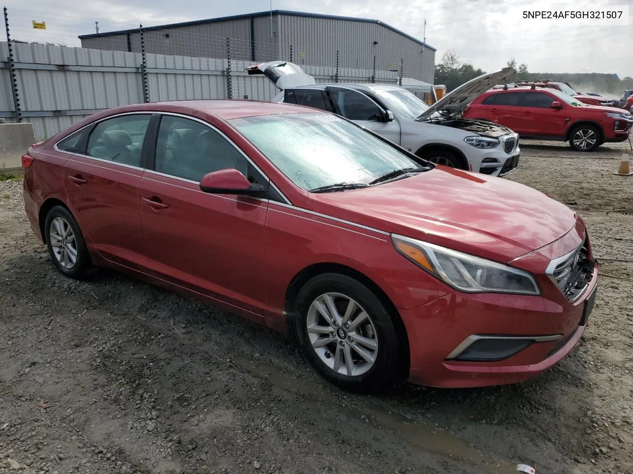 5NPE24AF5GH321507 2016 Hyundai Sonata Se