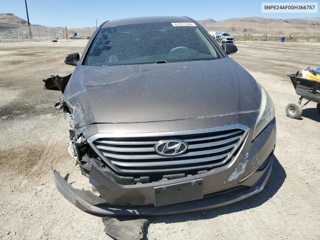 5NPE24AF0GH366757 2016 Hyundai Sonata Se