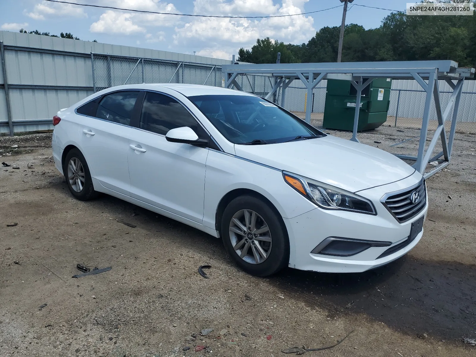 5NPE24AF4GH281260 2016 Hyundai Sonata Se