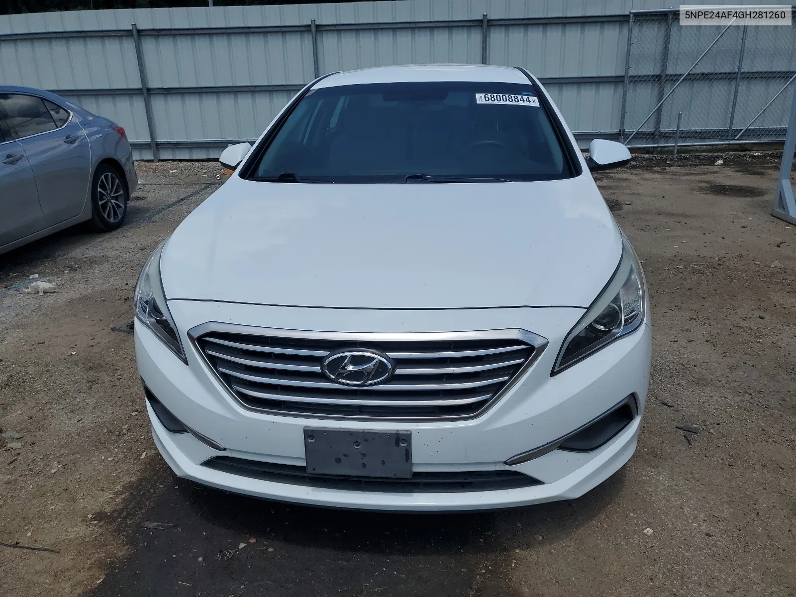 2016 Hyundai Sonata Se VIN: 5NPE24AF4GH281260 Lot: 68008844