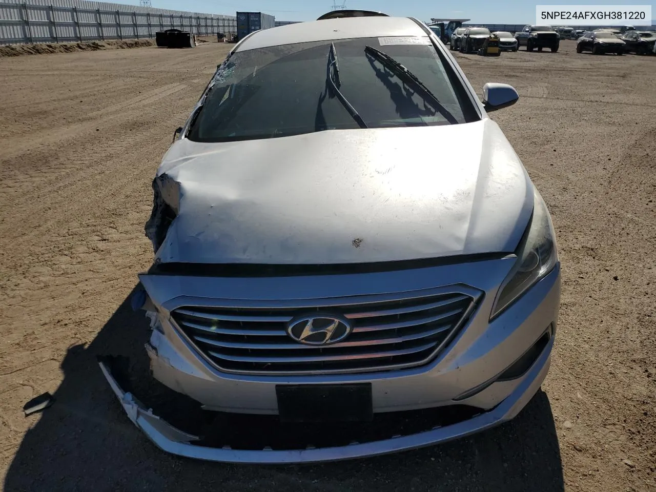 2016 Hyundai Sonata Se VIN: 5NPE24AFXGH381220 Lot: 68055194