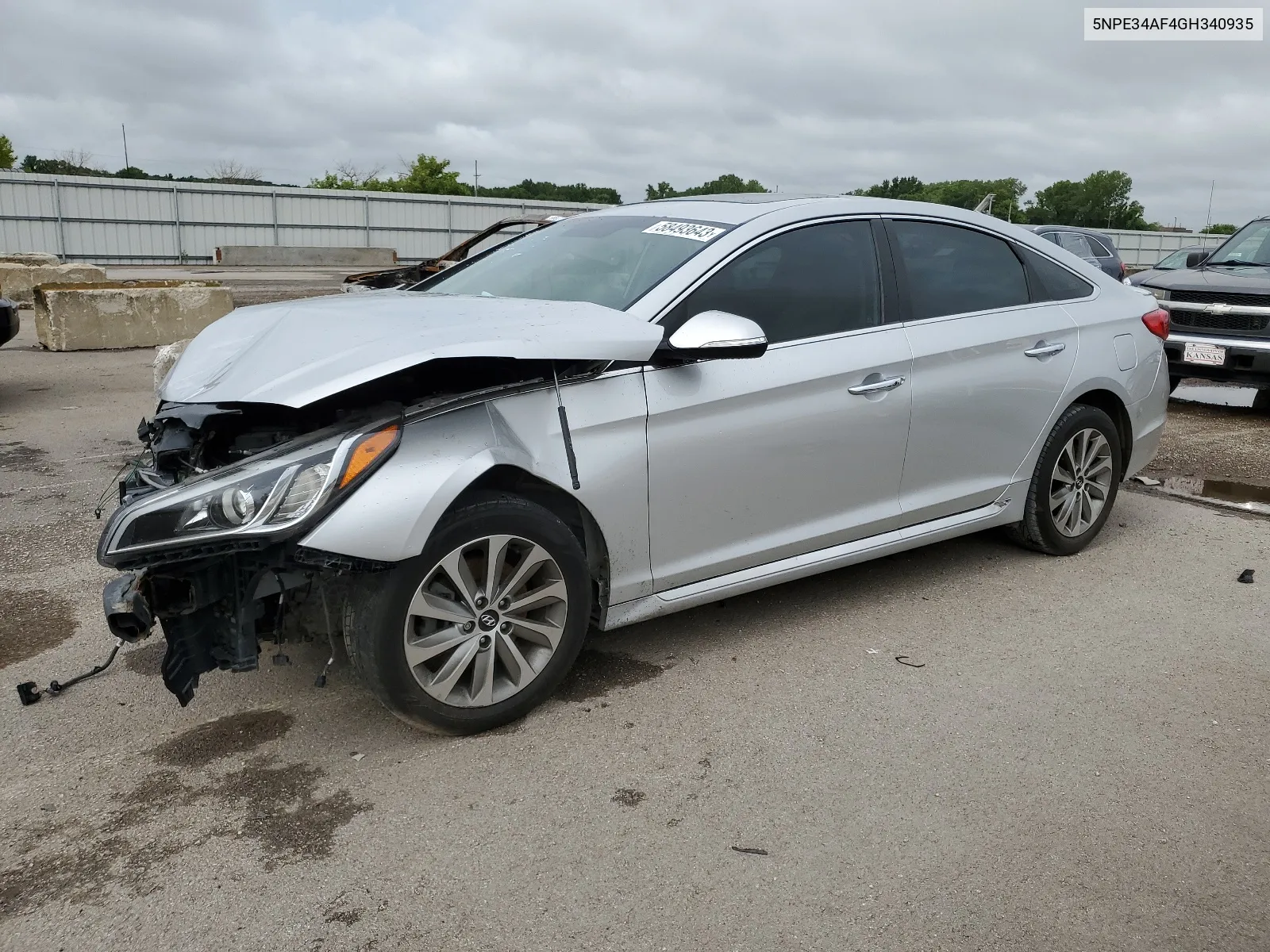 2016 Hyundai Sonata Sport VIN: 5NPE34AF4GH340935 Lot: 68204544