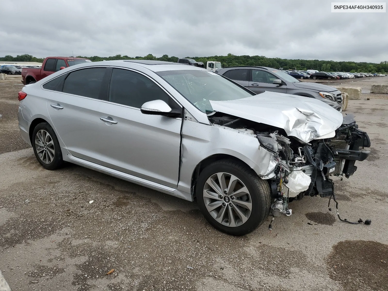 2016 Hyundai Sonata Sport VIN: 5NPE34AF4GH340935 Lot: 68204544