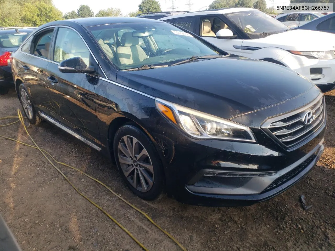 5NPE34AF8GH266757 2016 Hyundai Sonata Sport