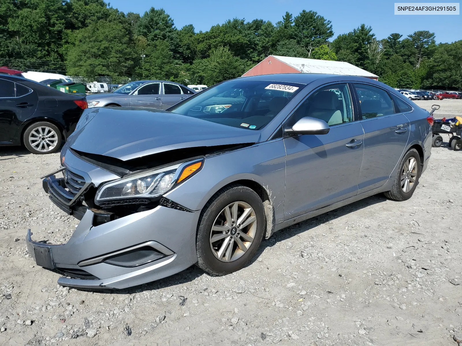 2016 Hyundai Sonata Se VIN: 5NPE24AF3GH291505 Lot: 68282834