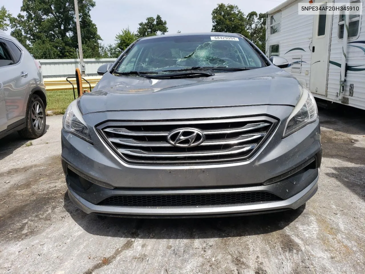 5NPE34AF2GH345910 2016 Hyundai Sonata Sport