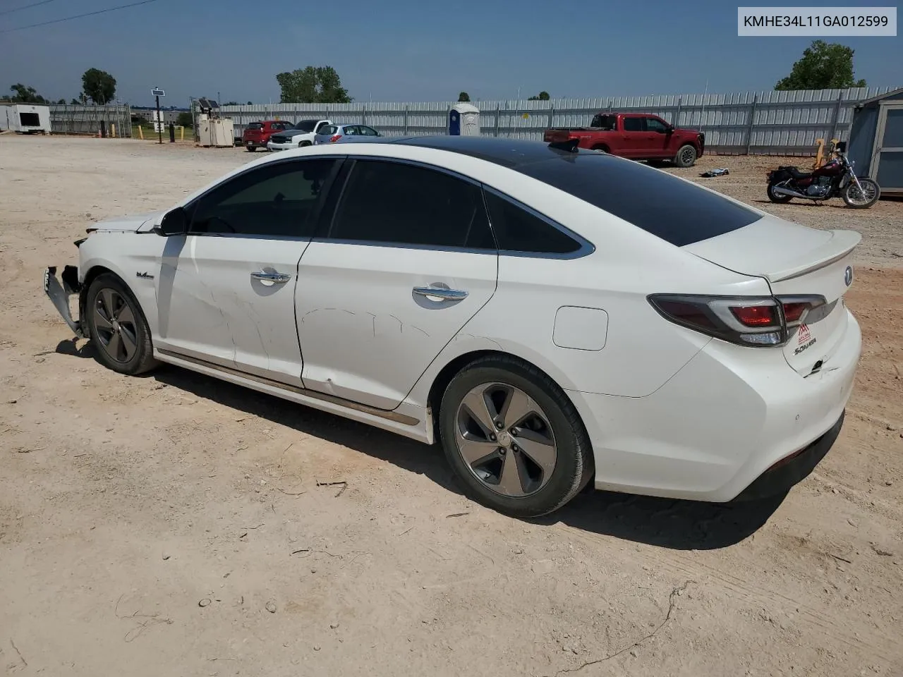 2016 Hyundai Sonata Hybrid VIN: KMHE34L11GA012599 Lot: 68446834