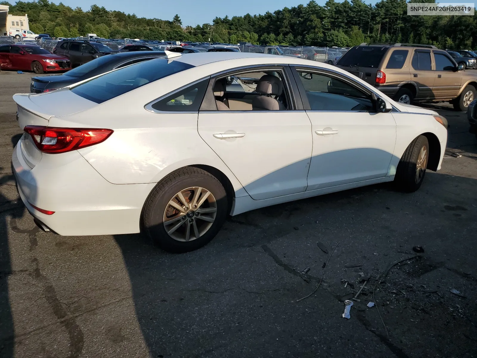 5NPE24AF2GH263419 2016 Hyundai Sonata Se