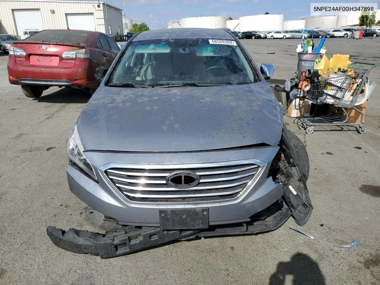 2016 Hyundai Sonata Se VIN: 5NPE24AF0GH347898 Lot: 68528304