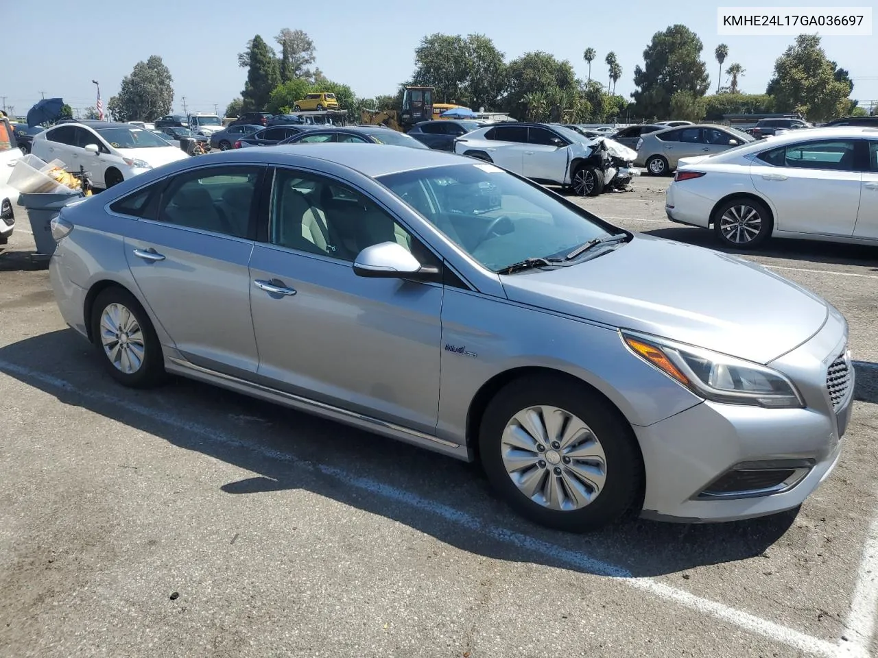 KMHE24L17GA036697 2016 Hyundai Sonata Hybrid