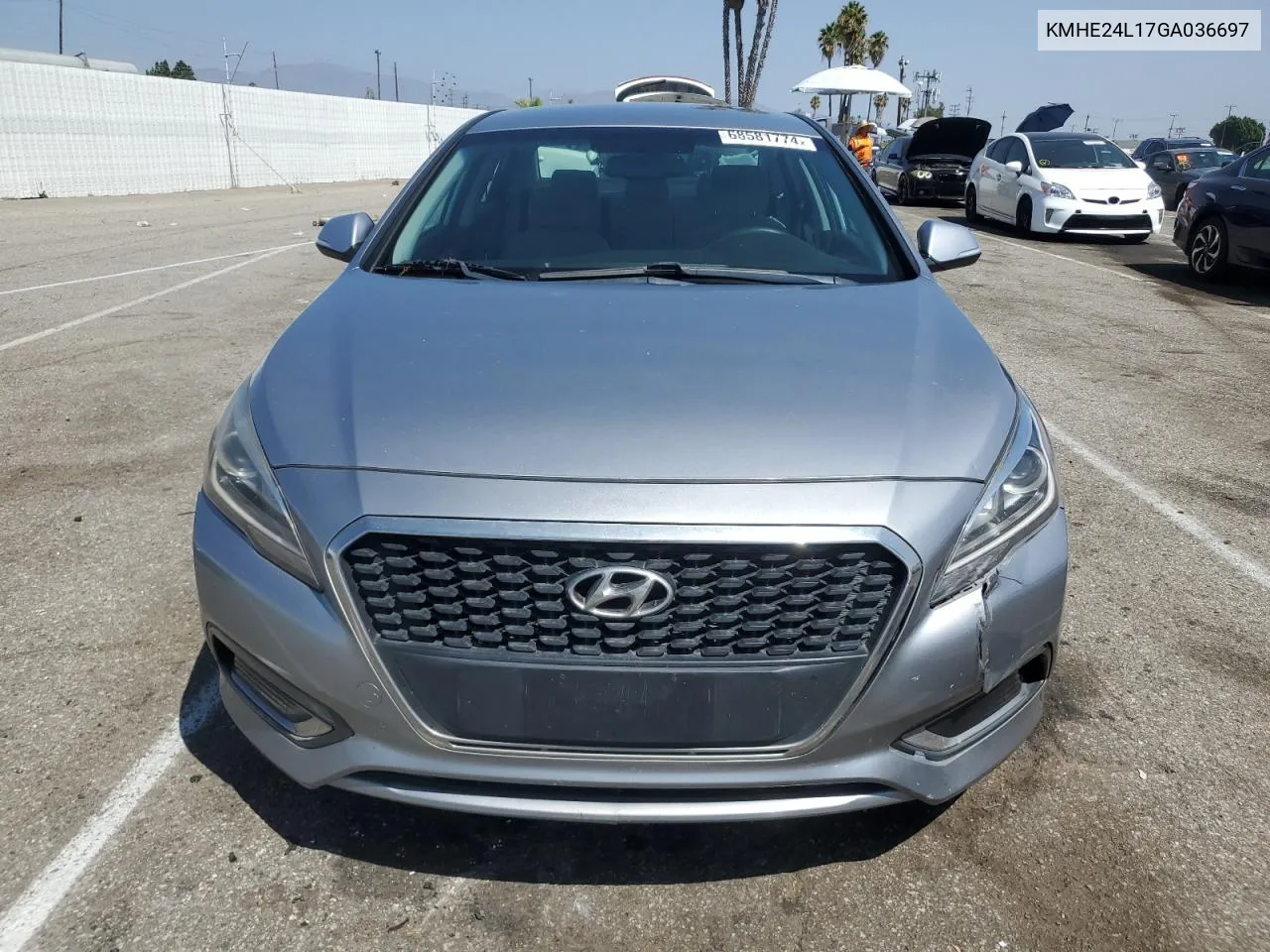 KMHE24L17GA036697 2016 Hyundai Sonata Hybrid