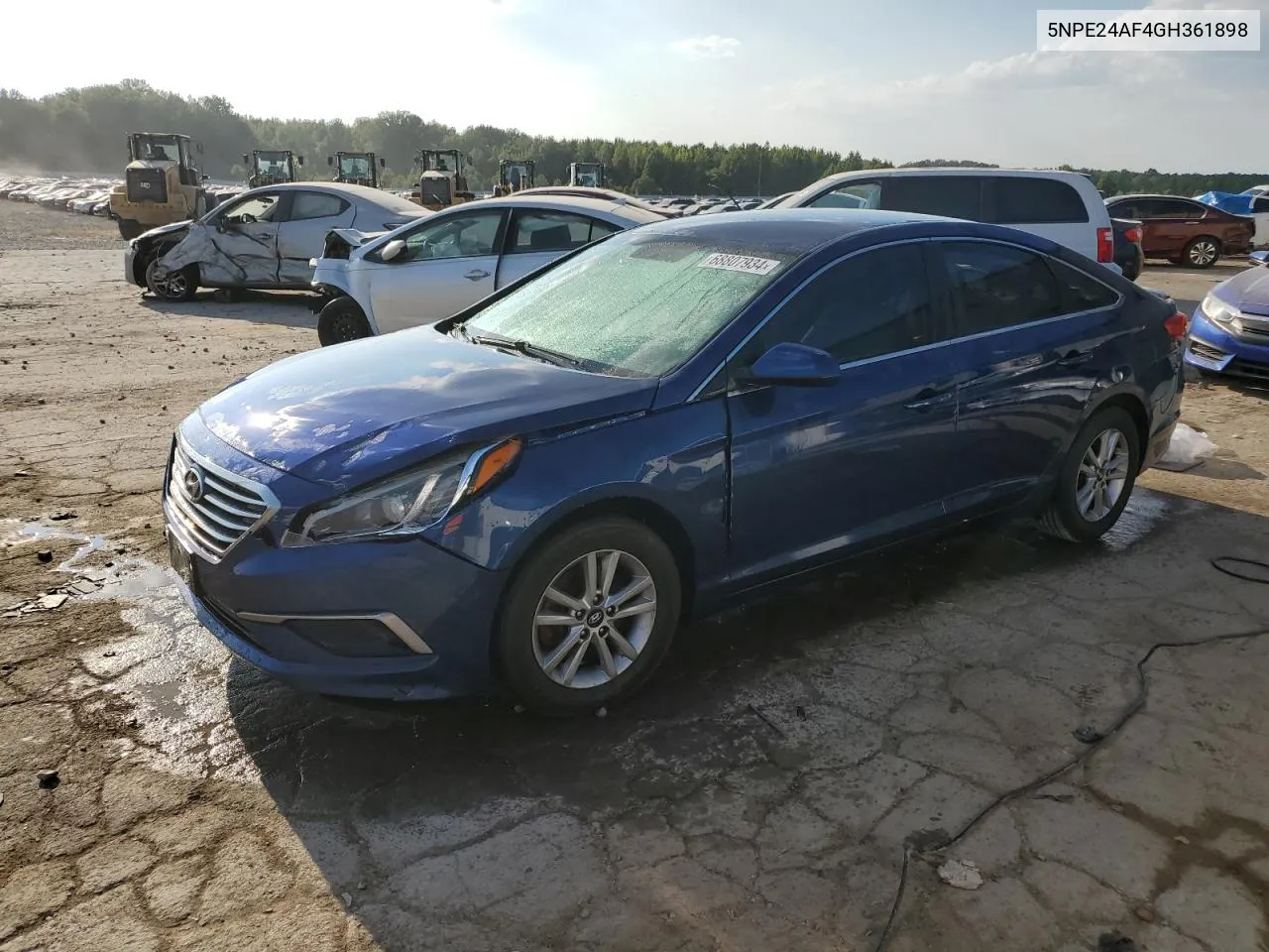 5NPE24AF4GH361898 2016 Hyundai Sonata Se