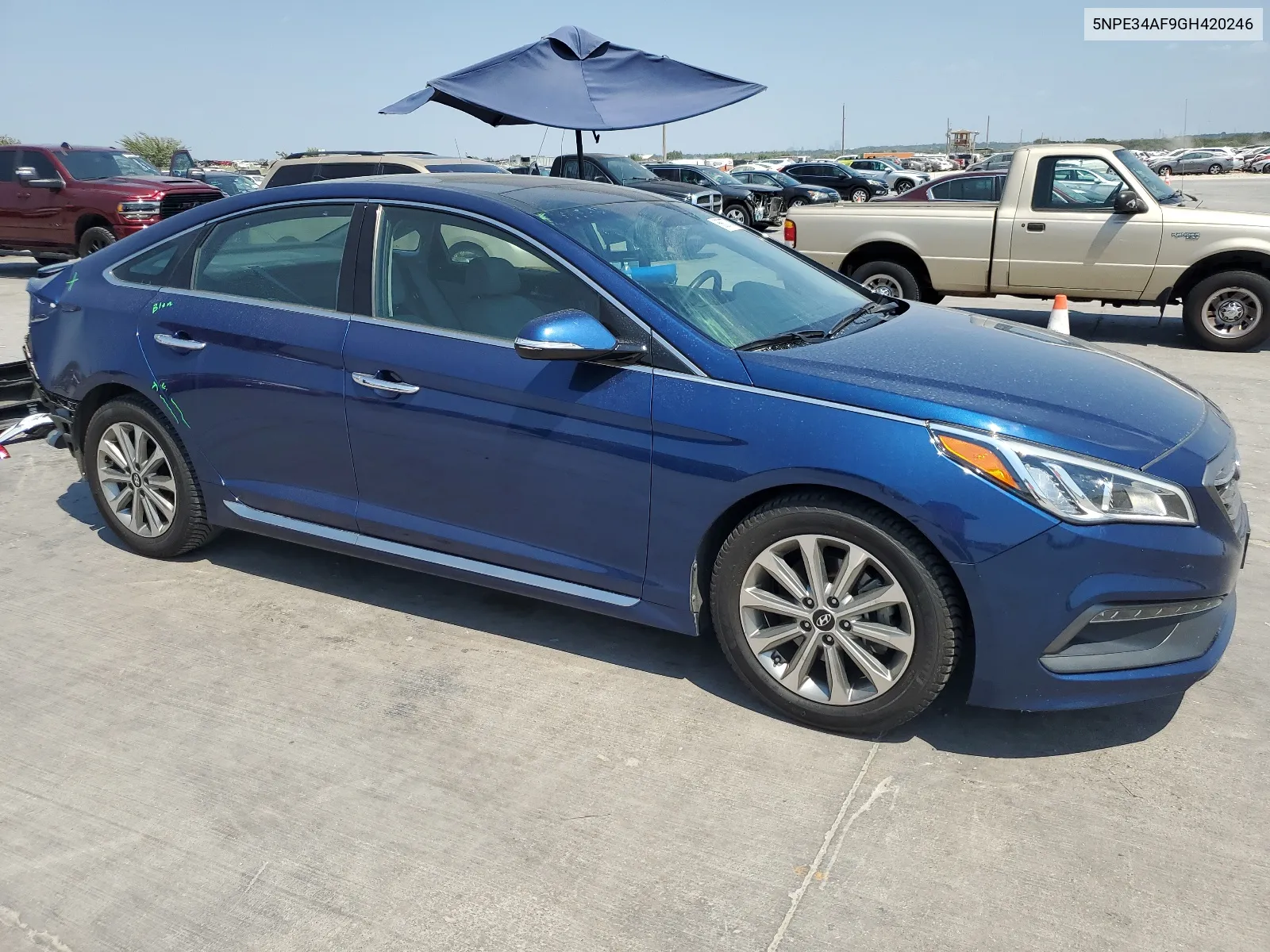 2016 Hyundai Sonata Sport VIN: 5NPE34AF9GH420246 Lot: 68837784