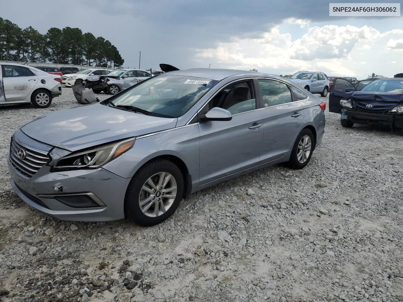 2016 Hyundai Sonata Se VIN: 5NPE24AF6GH306062 Lot: 69073064