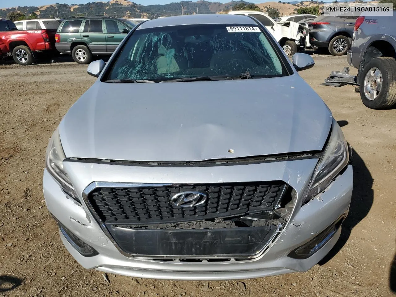 KMHE24L19GA015169 2016 Hyundai Sonata Hybrid