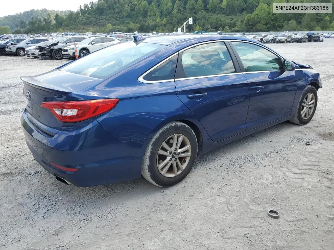 5NPE24AF2GH383186 2016 Hyundai Sonata Se