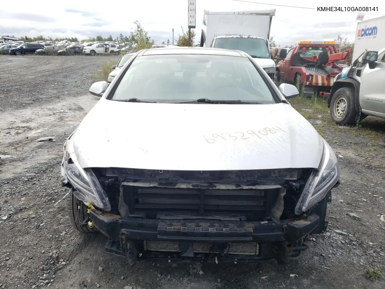 KMHE34L10GA008141 2016 Hyundai Sonata Hybrid