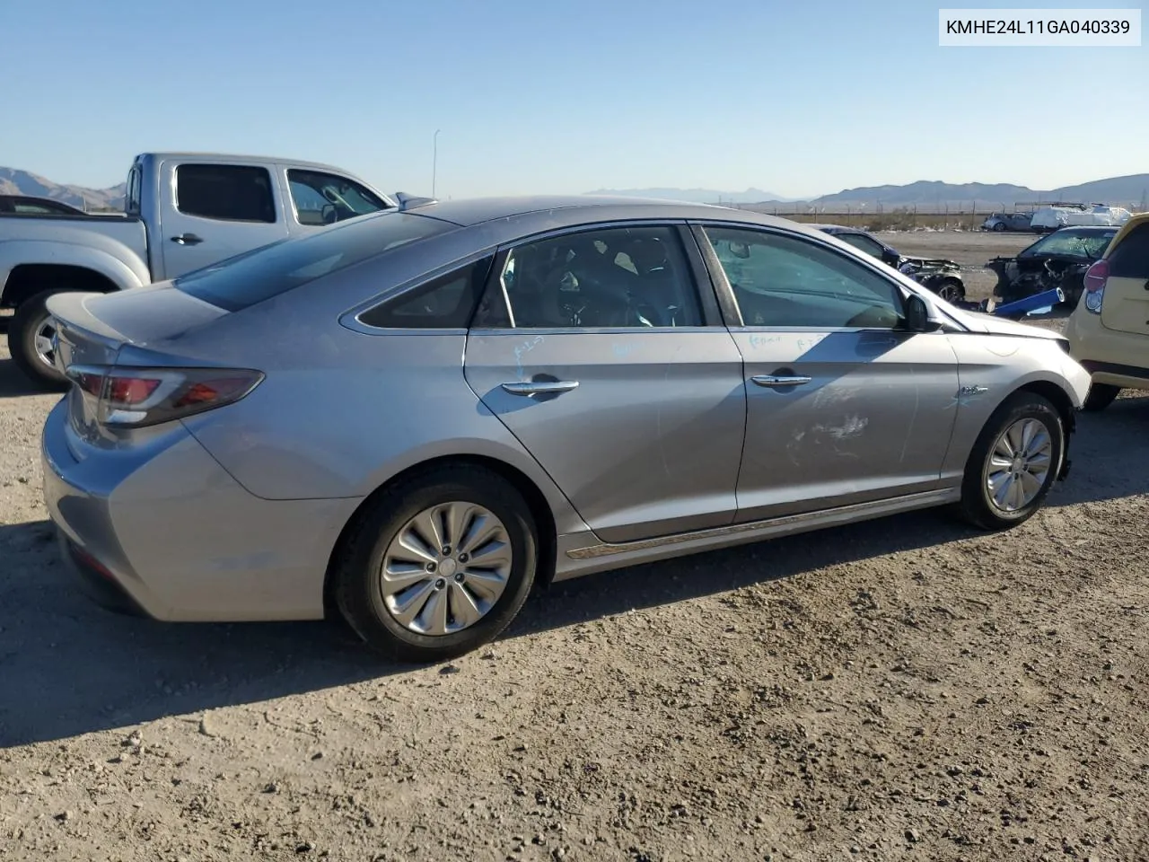 2016 Hyundai Sonata Hybrid VIN: KMHE24L11GA040339 Lot: 69332224