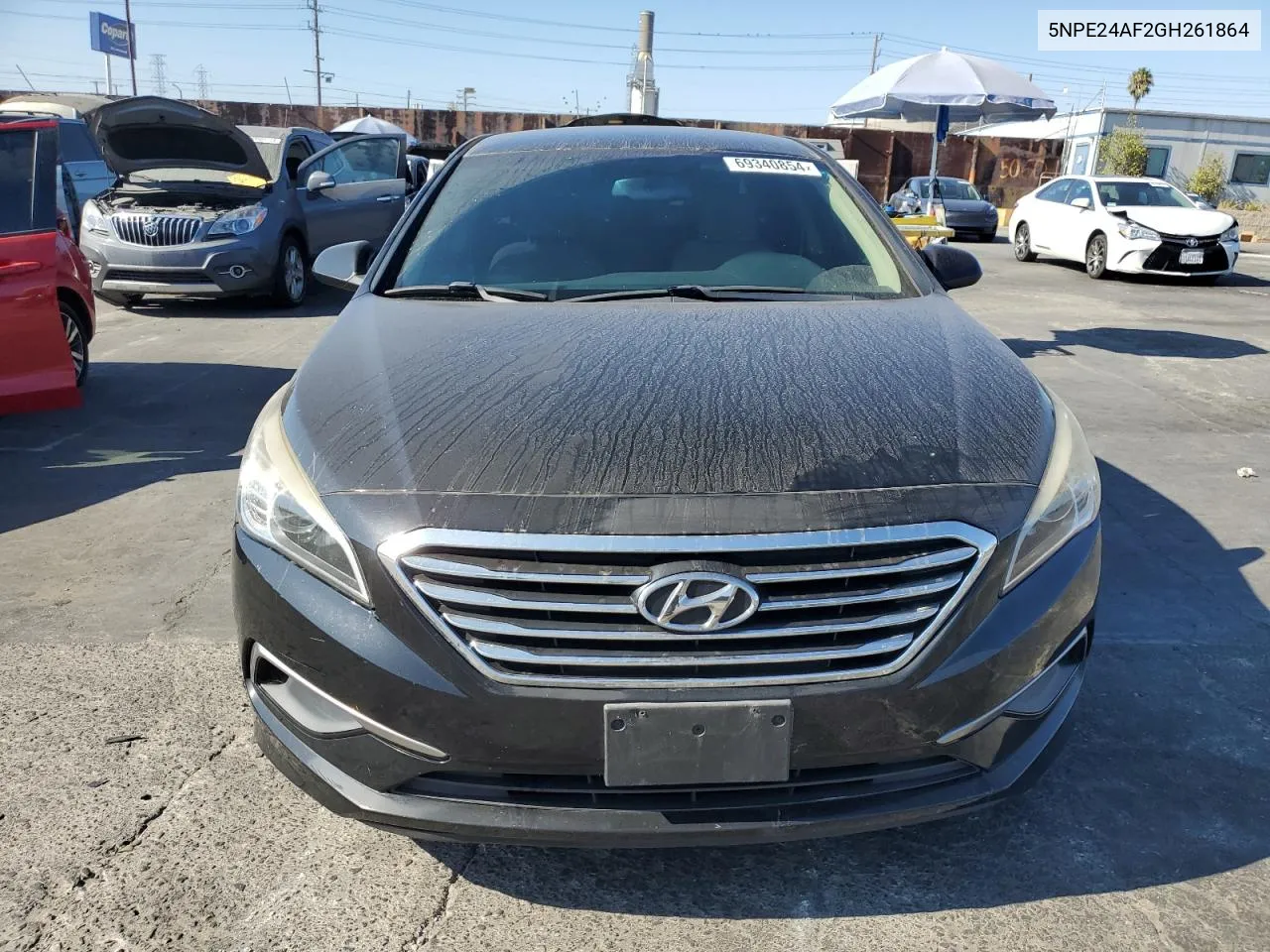 2016 Hyundai Sonata Se VIN: 5NPE24AF2GH261864 Lot: 69340854