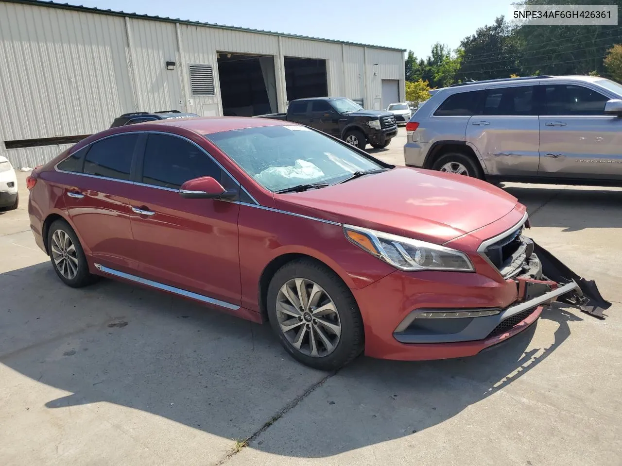 2016 Hyundai Sonata Sport VIN: 5NPE34AF6GH426361 Lot: 69378514