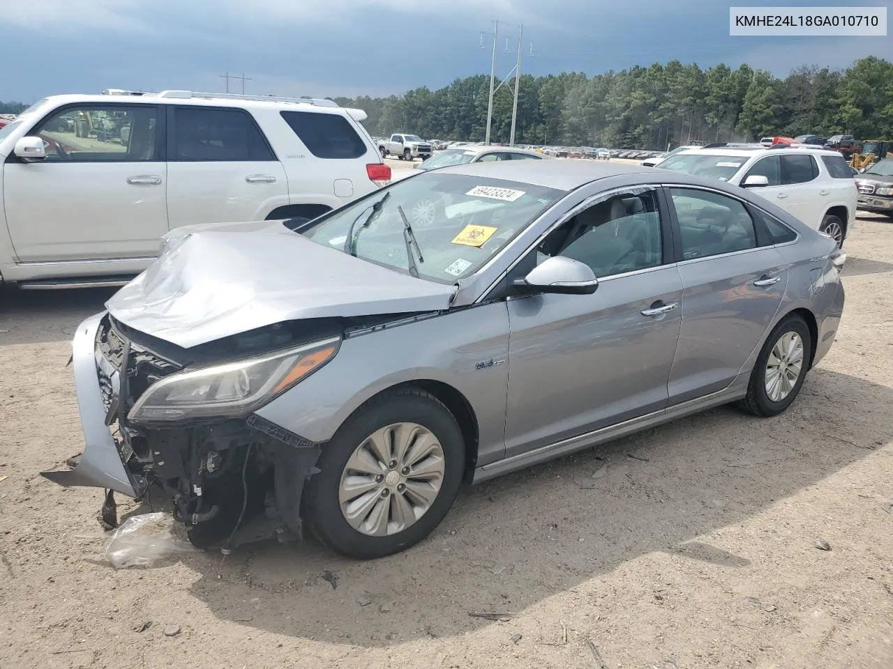 2016 Hyundai Sonata Hybrid VIN: KMHE24L18GA010710 Lot: 69423324