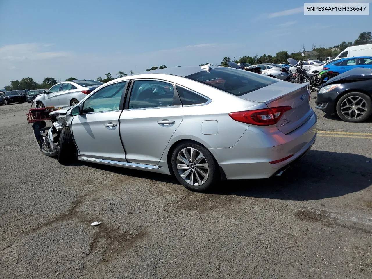 2016 Hyundai Sonata Sport VIN: 5NPE34AF1GH336647 Lot: 69433504