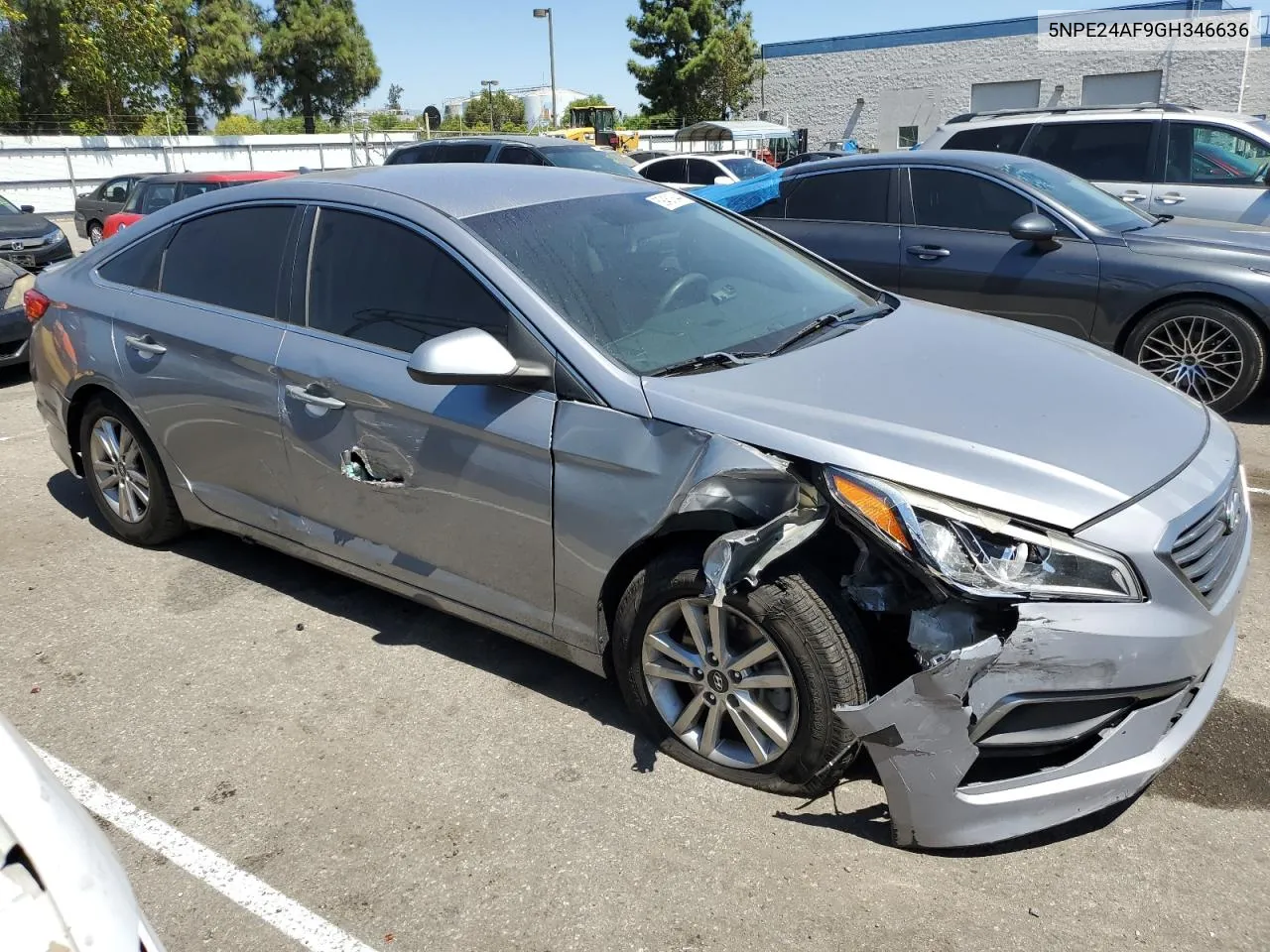 2016 Hyundai Sonata Se VIN: 5NPE24AF9GH346636 Lot: 69451844