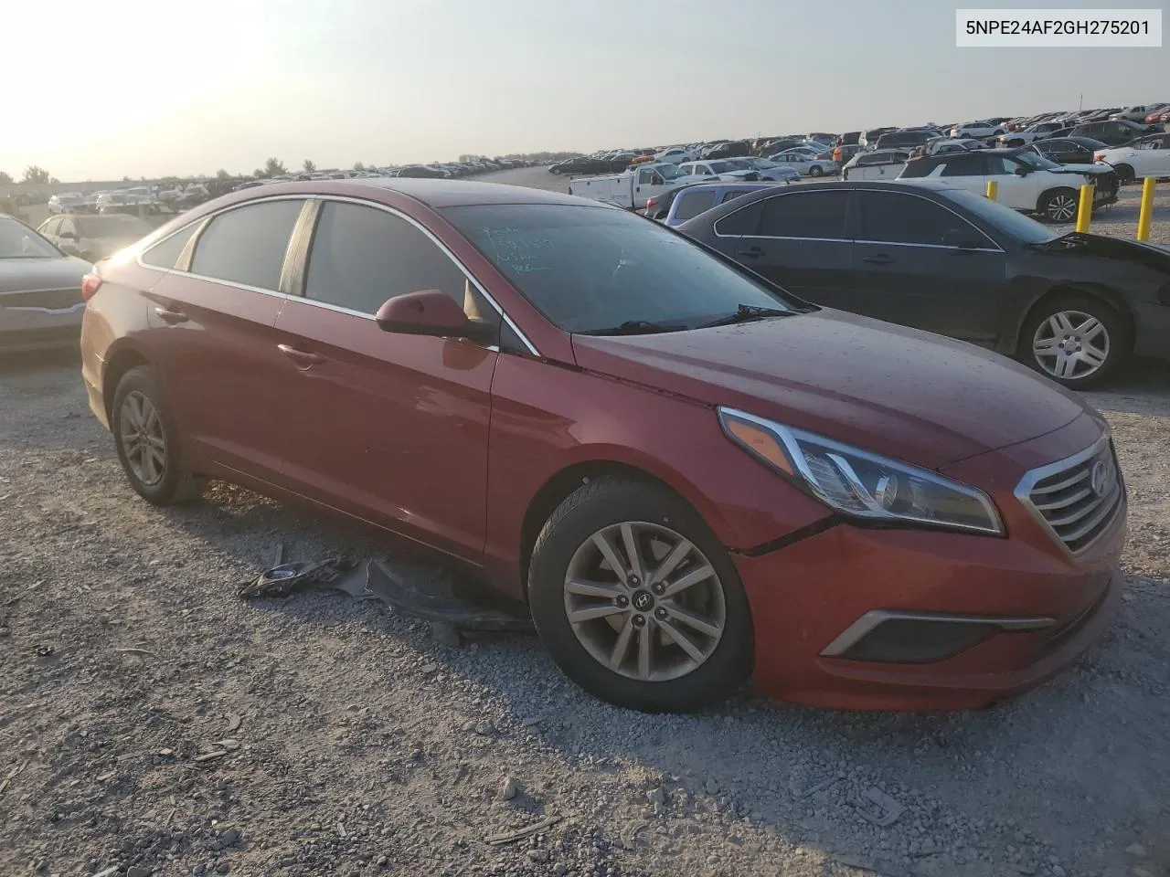 2016 Hyundai Sonata Se VIN: 5NPE24AF2GH275201 Lot: 69464184