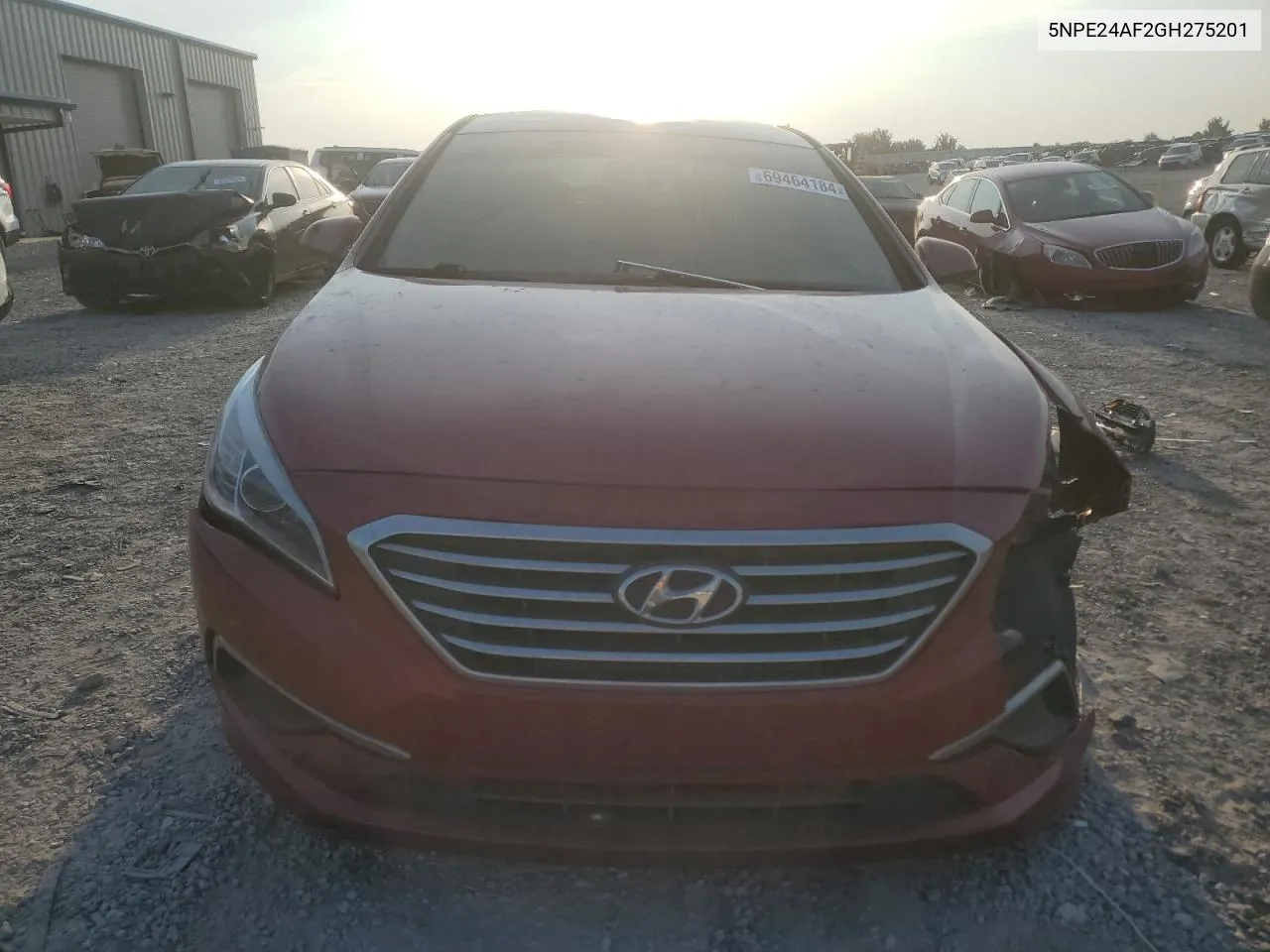 2016 Hyundai Sonata Se VIN: 5NPE24AF2GH275201 Lot: 69464184