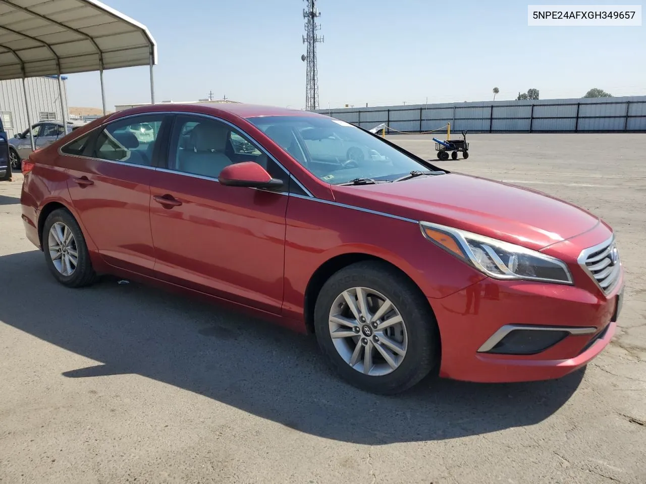 2016 Hyundai Sonata Se VIN: 5NPE24AFXGH349657 Lot: 69505434