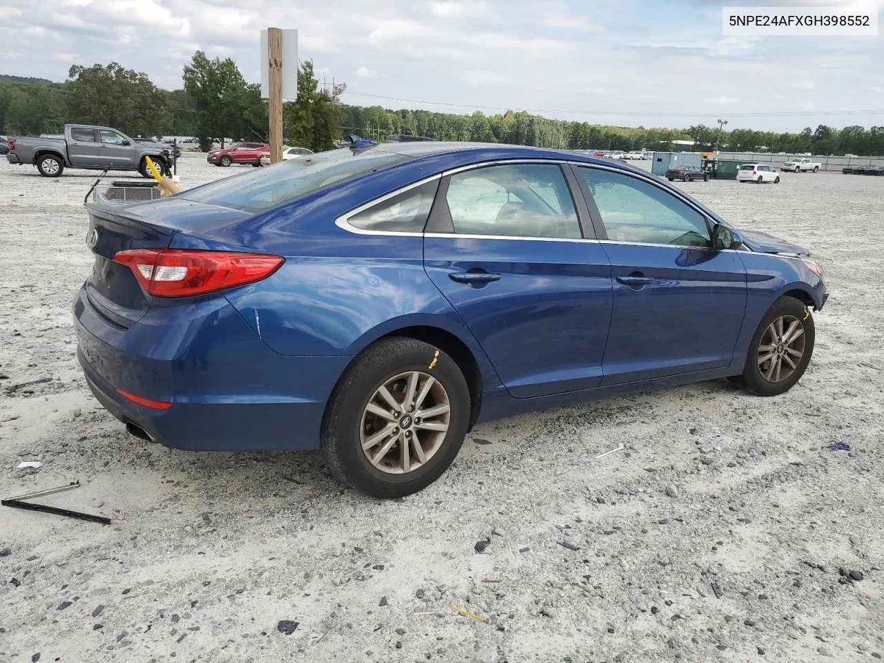 5NPE24AFXGH398552 2016 Hyundai Sonata Se