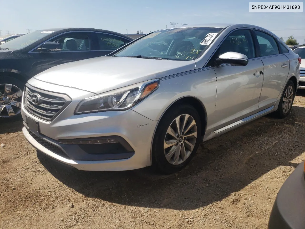 2016 Hyundai Sonata Sport VIN: 5NPE34AF9GH431893 Lot: 69601754