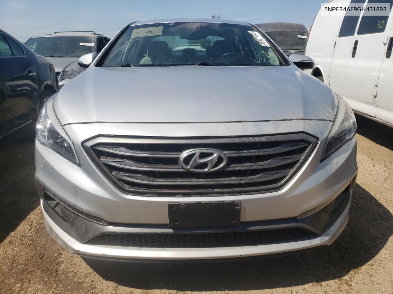 2016 Hyundai Sonata Sport VIN: 5NPE34AF9GH431893 Lot: 69601754