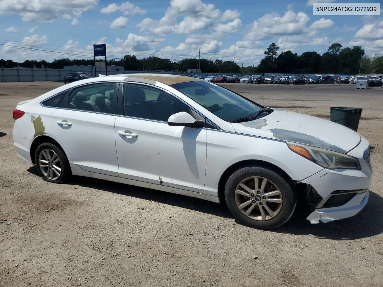 2016 Hyundai Sonata Se VIN: 5NPE24AF3GH372939 Lot: 69632444