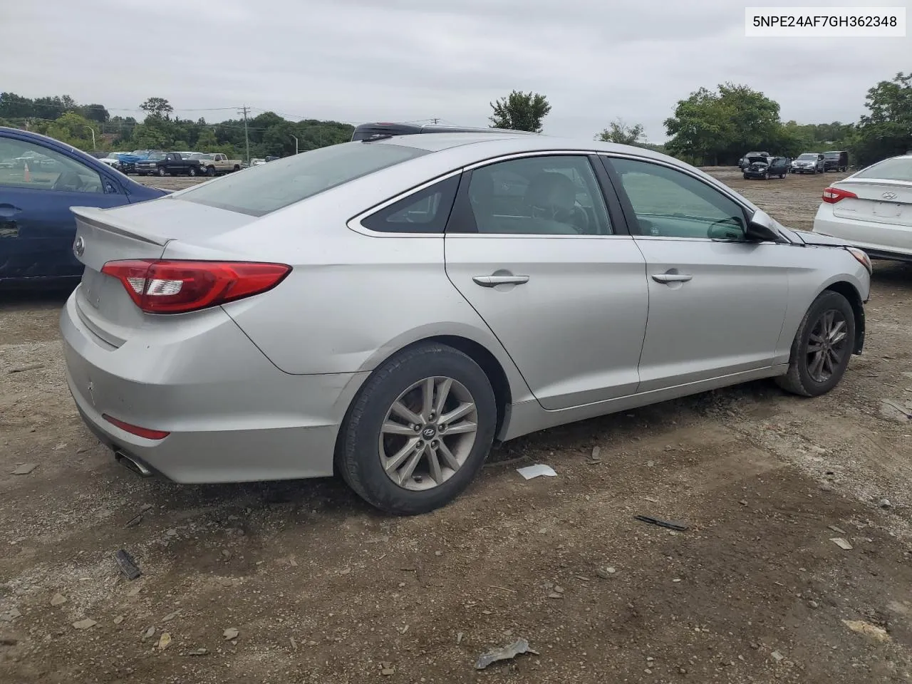 2016 Hyundai Sonata Se VIN: 5NPE24AF7GH362348 Lot: 69644374