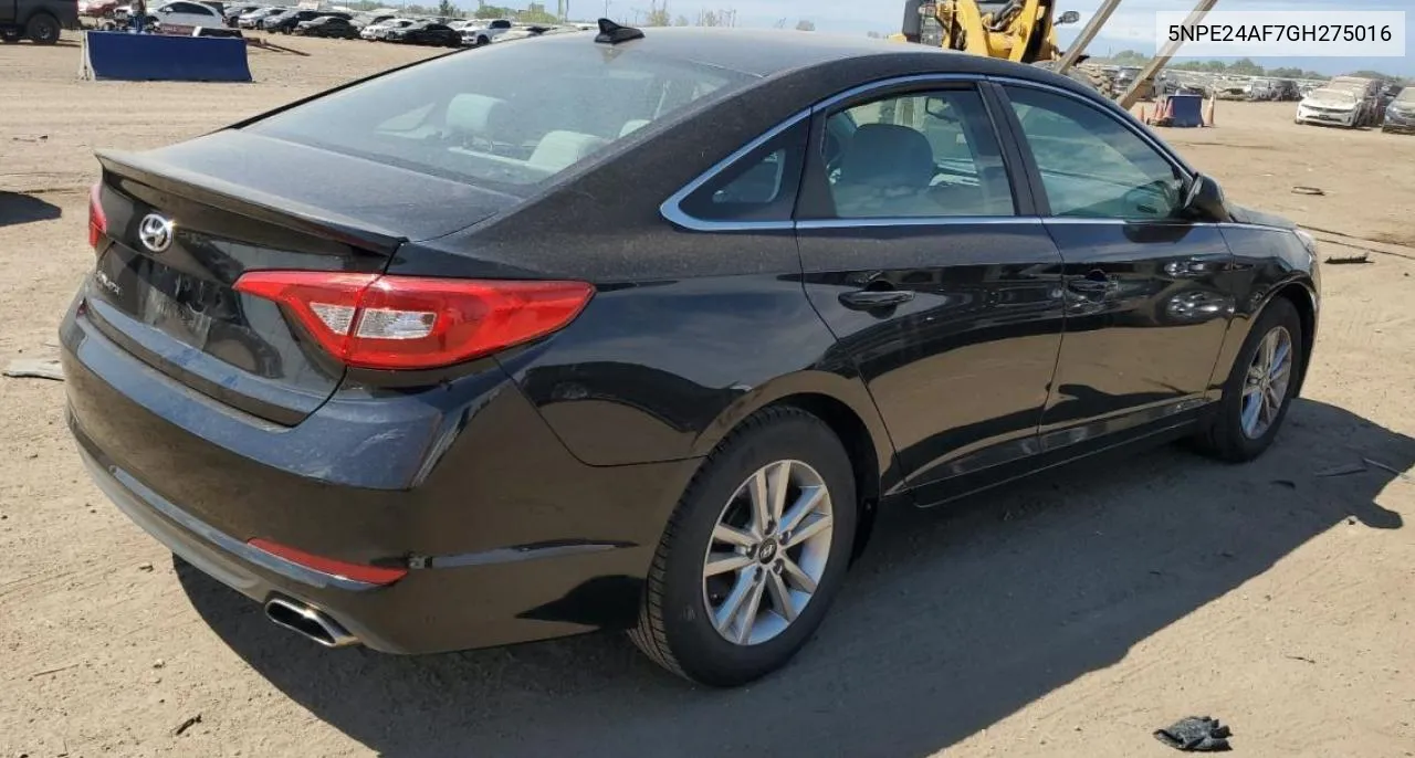 2016 Hyundai Sonata Se VIN: 5NPE24AF7GH275016 Lot: 69714074