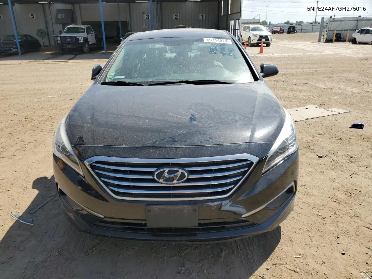 2016 Hyundai Sonata Se VIN: 5NPE24AF7GH275016 Lot: 69714074