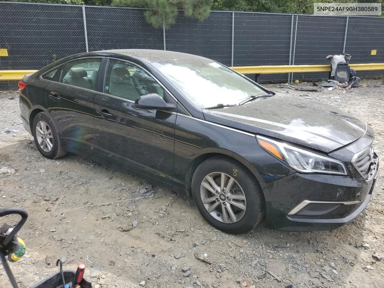 2016 Hyundai Sonata Se VIN: 5NPE24AF9GH380589 Lot: 70010474