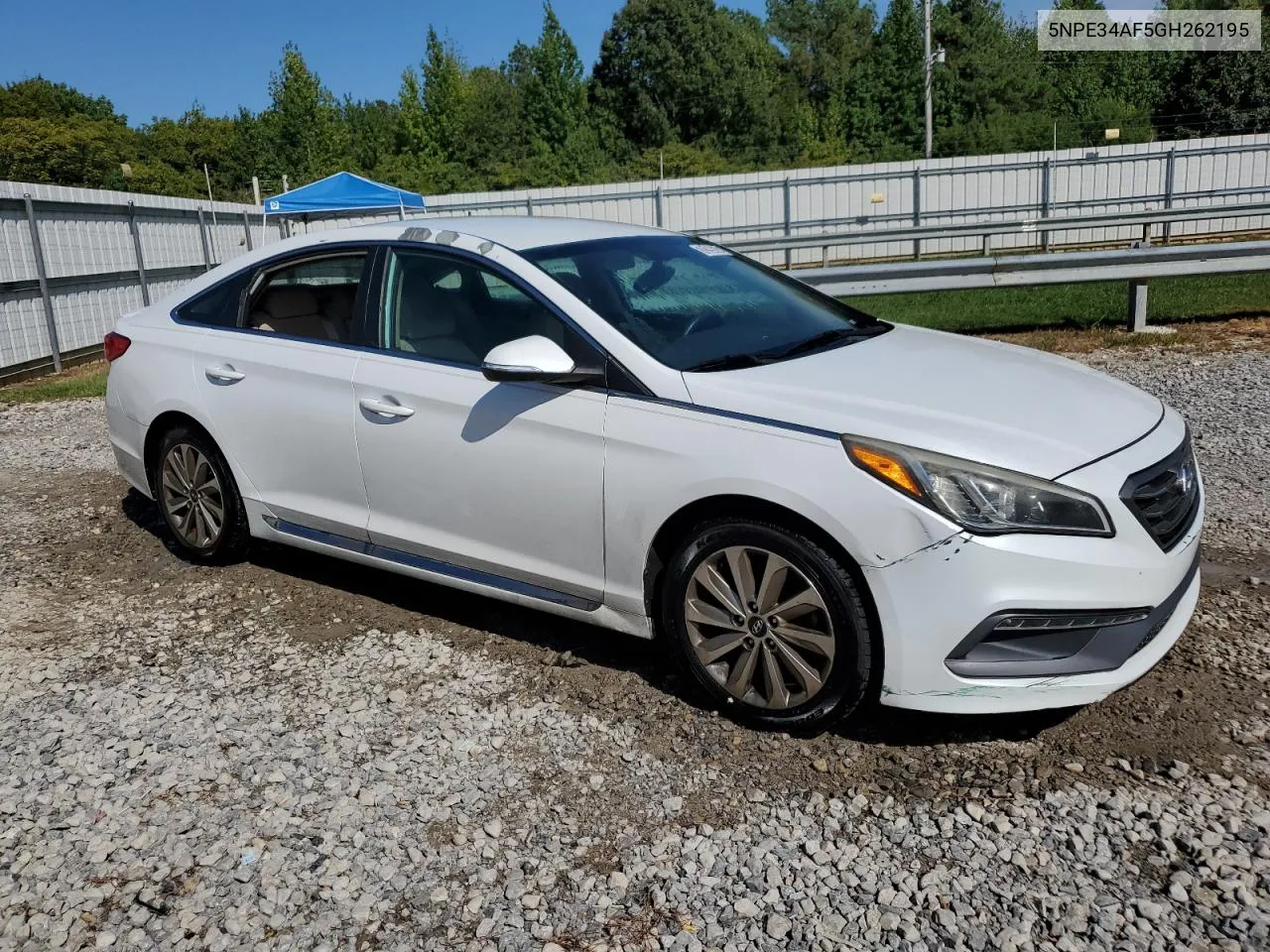 2016 Hyundai Sonata Sport VIN: 5NPE34AF5GH262195 Lot: 70199684