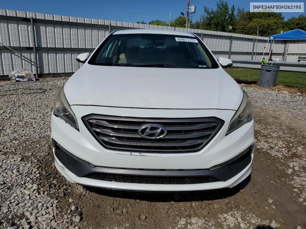 5NPE34AF5GH262195 2016 Hyundai Sonata Sport