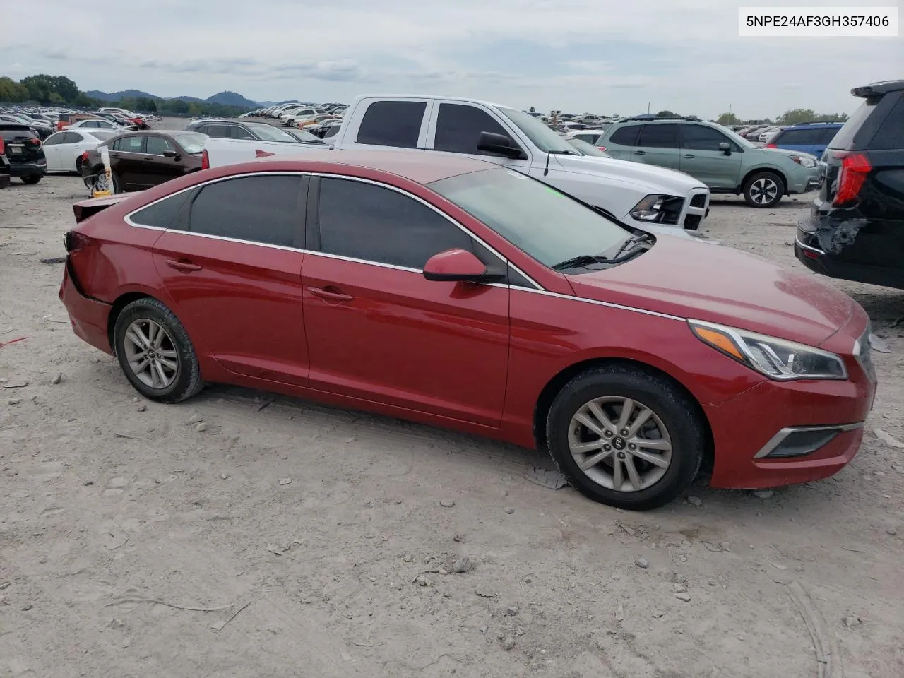 5NPE24AF3GH357406 2016 Hyundai Sonata Se