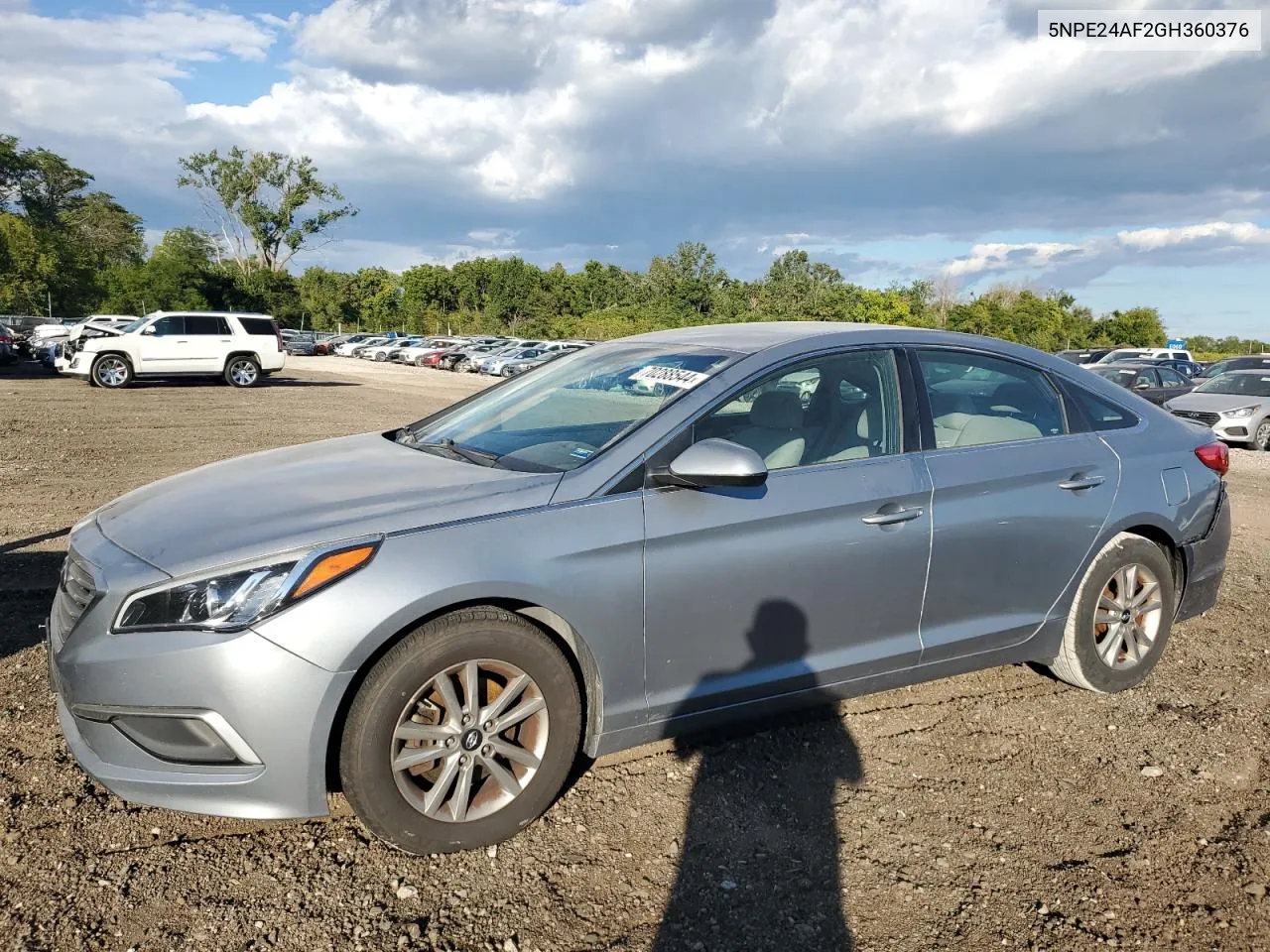 5NPE24AF2GH360376 2016 Hyundai Sonata Se