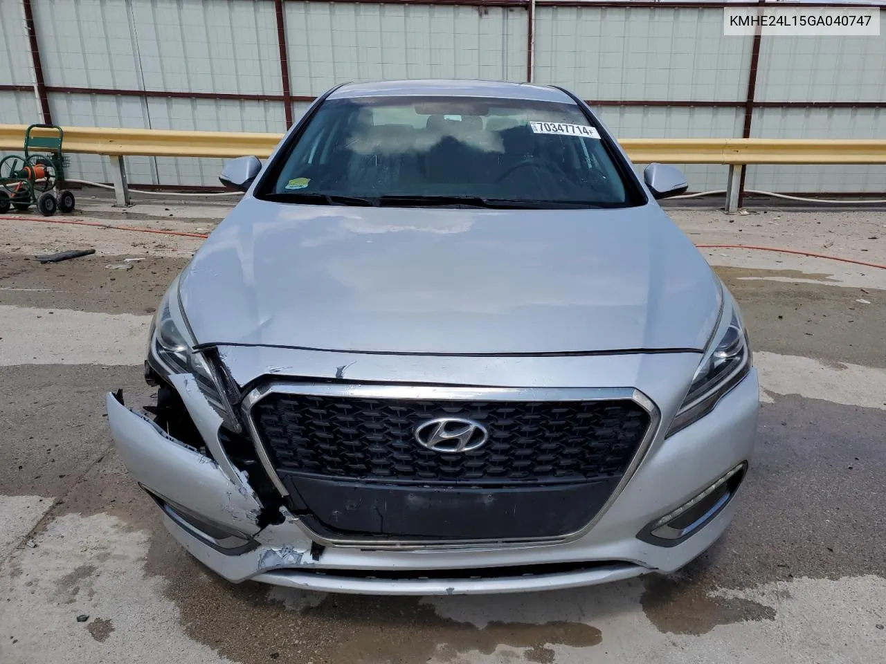 2016 Hyundai Sonata Hybrid VIN: KMHE24L15GA040747 Lot: 70347714