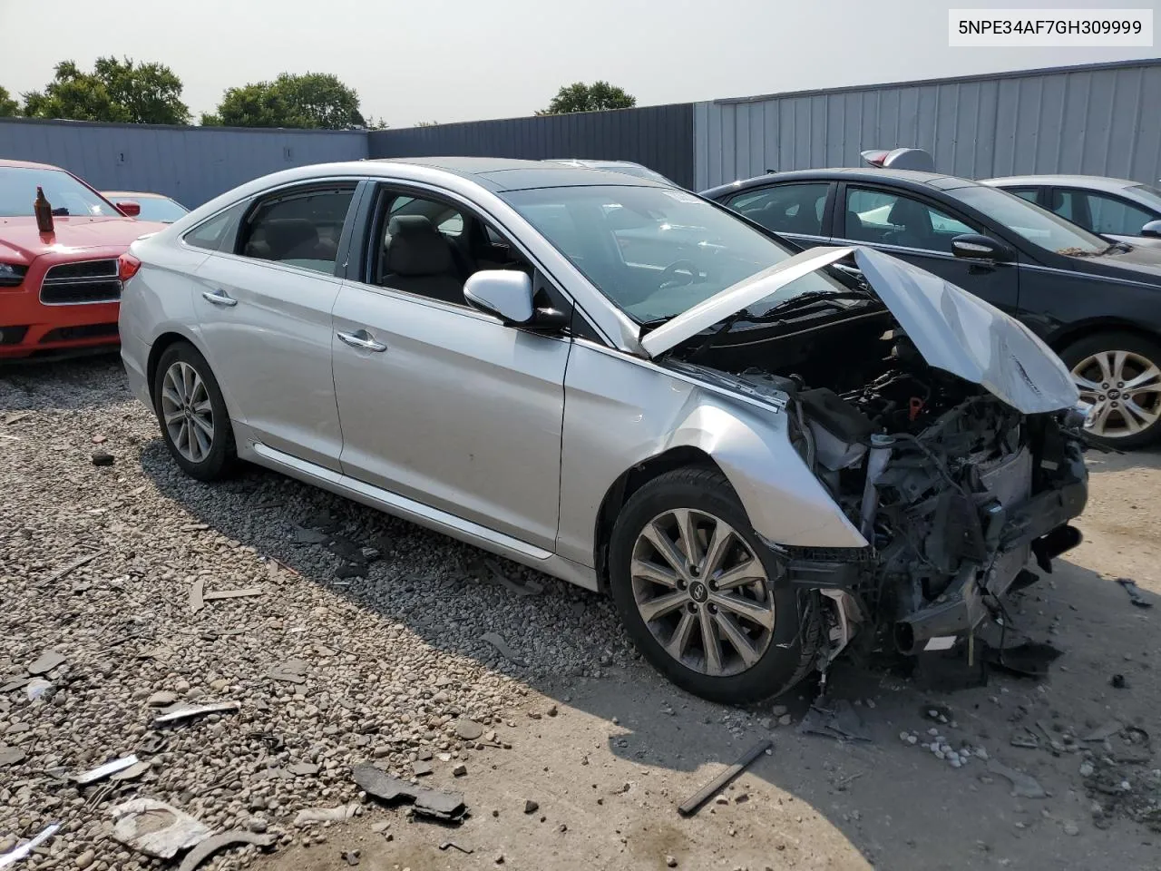 2016 Hyundai Sonata Sport VIN: 5NPE34AF7GH309999 Lot: 70365294