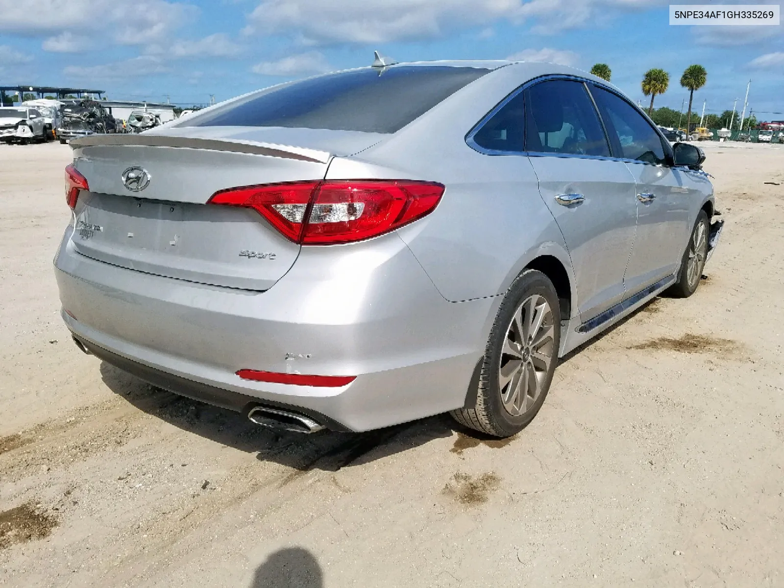 2016 Hyundai Sonata Sport VIN: 5NPE34AF1GH335269 Lot: 70419664