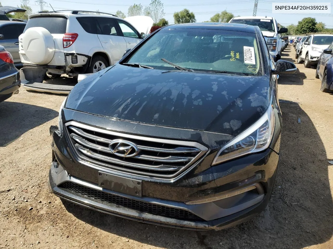 2016 Hyundai Sonata Sport VIN: 5NPE34AF2GH359225 Lot: 70422084